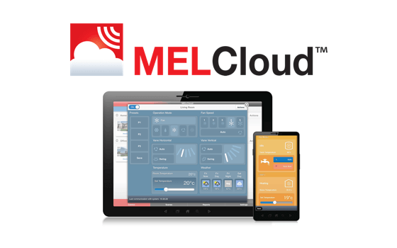 MELCloud on the app