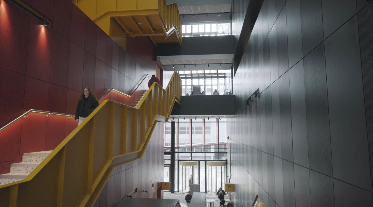 DCU Internal stairs shot