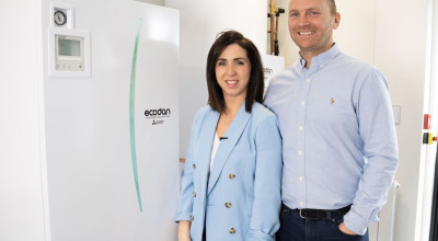 Digg Mama with an Ecodan Indoor Unit