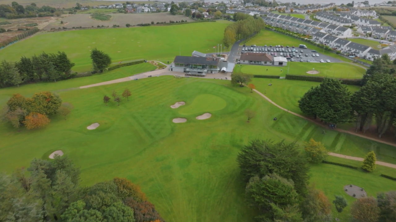 Dundalk Golf Club Overhead View 1
