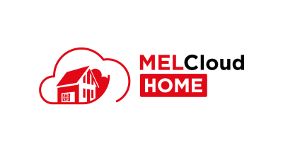 Logo MelCloud HOME black red