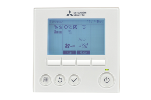 Control with night set-back option