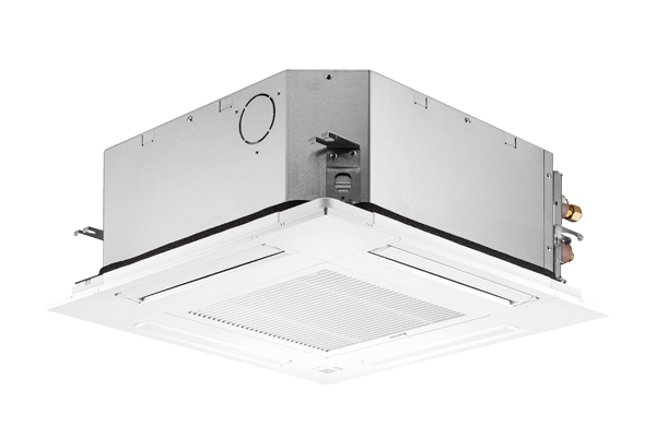 Suspended cassette air conditioner for ceiling installation